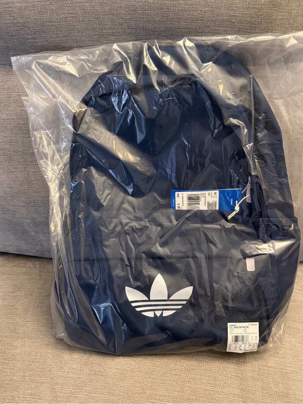 Adidas Trefoil Adicolor Navy Backpack